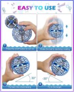 Magic Spinner – Boomerang Hover Ball with LED Lights - Image 3