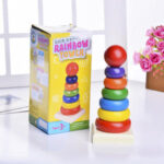 🎨 RAINBOW TOWER TOY – বাচ্চাদের জন্য রঙিন খেলা! 🌈 - Image 4