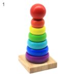 🎨 RAINBOW TOWER TOY – বাচ্চাদের জন্য রঙিন খেলা! 🌈 - Image 2