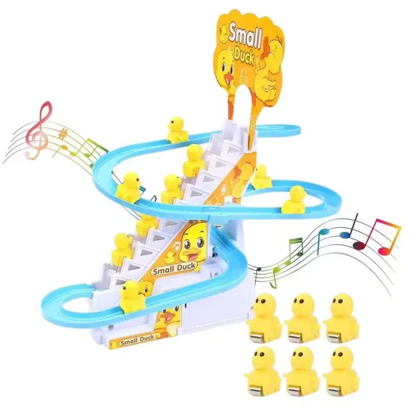 Duck Stair Climbing Slide Toy